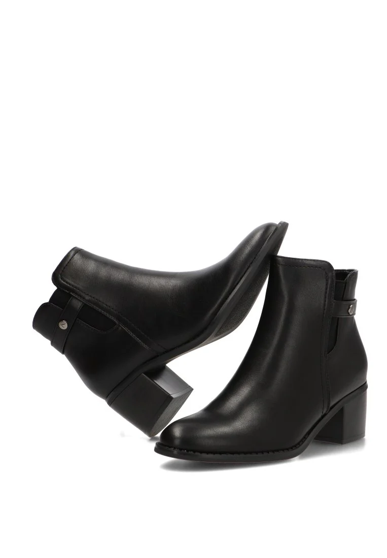 BOTIN DETALLE PLATEADO AMALIA 30028 ARMONY, MUJER NEGRO - Imagen 6
