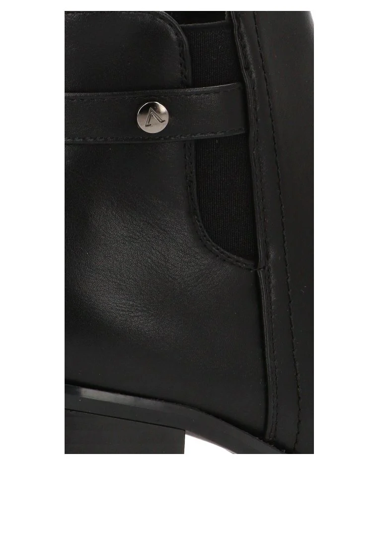 BOTIN DETALLE PLATEADO AMALIA 30028 ARMONY, MUJER NEGRO - Imagen 7