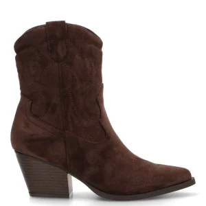 BOTIN CAMPERO PESPUNTES MARIE 110542 ETIKA, MUJER MARRÓN