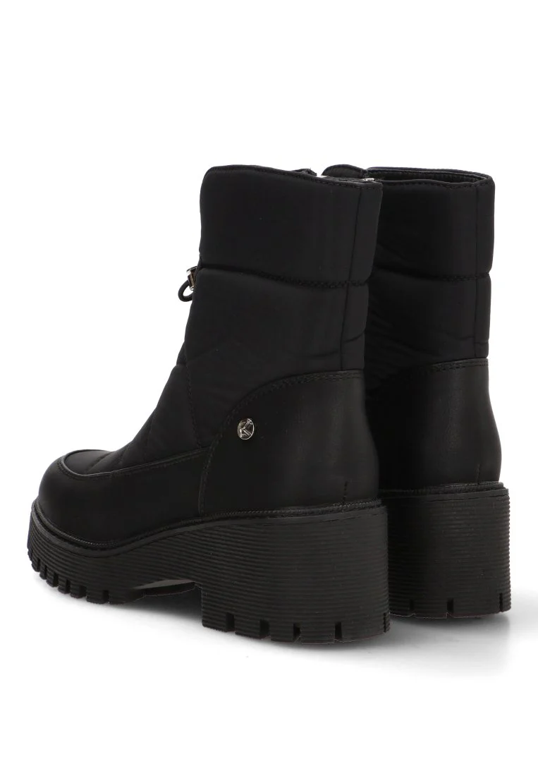 BOTIN ACOLCHADO RYTA 11117 ETIKA, MUJER NEGRO - Imagen 5