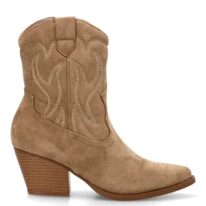 BOTIN CAMPERO PESPUNTES MARIE 110542 ETIKA, MUJER TAUPE