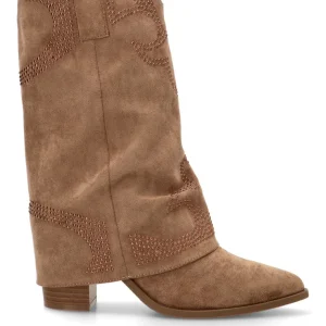BOTA CAMPERA POLAINA ANNA 110545 ETIKA, MUJER TAUPE