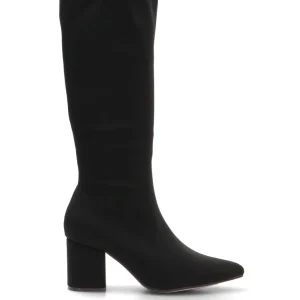 BOTA ALTA PUNTERA FINA JULIETTE 01 32018 ETIKA, MUJER NEGRO