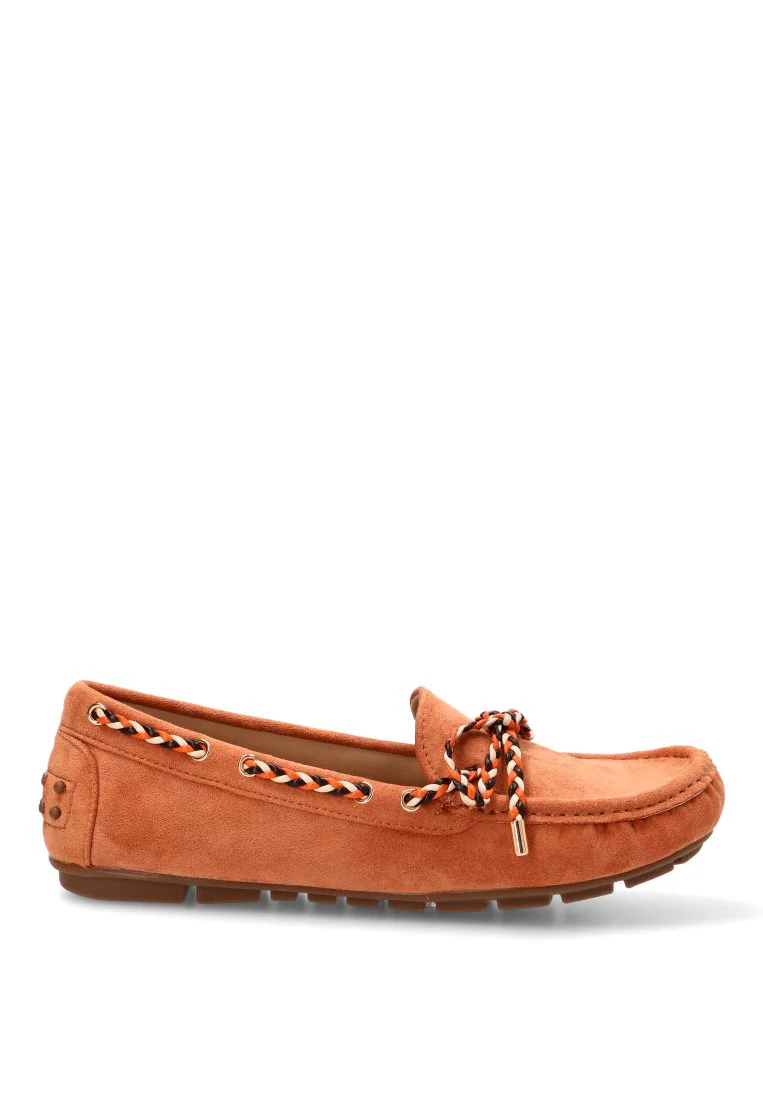 MOCASIN LAZO 68009 MARSHA ETIKA, MUJER CORAL