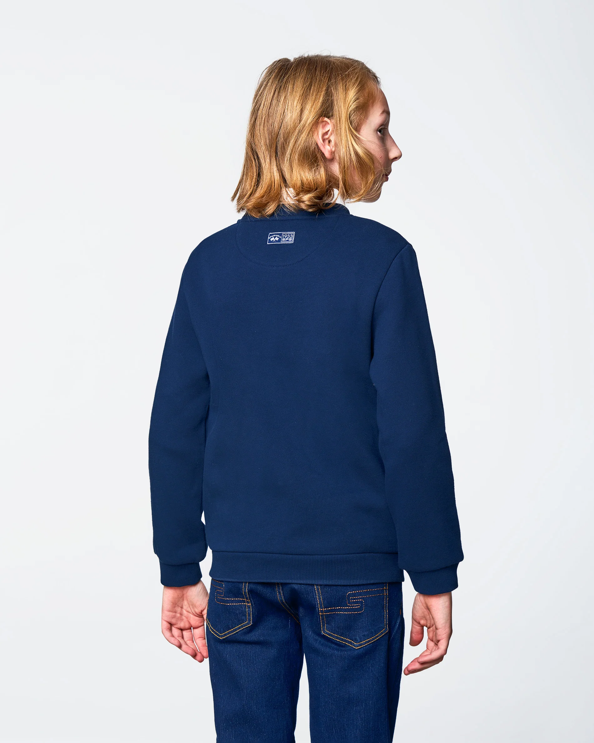 Sudadera Bandera Spagnol Marino - Imagen 4