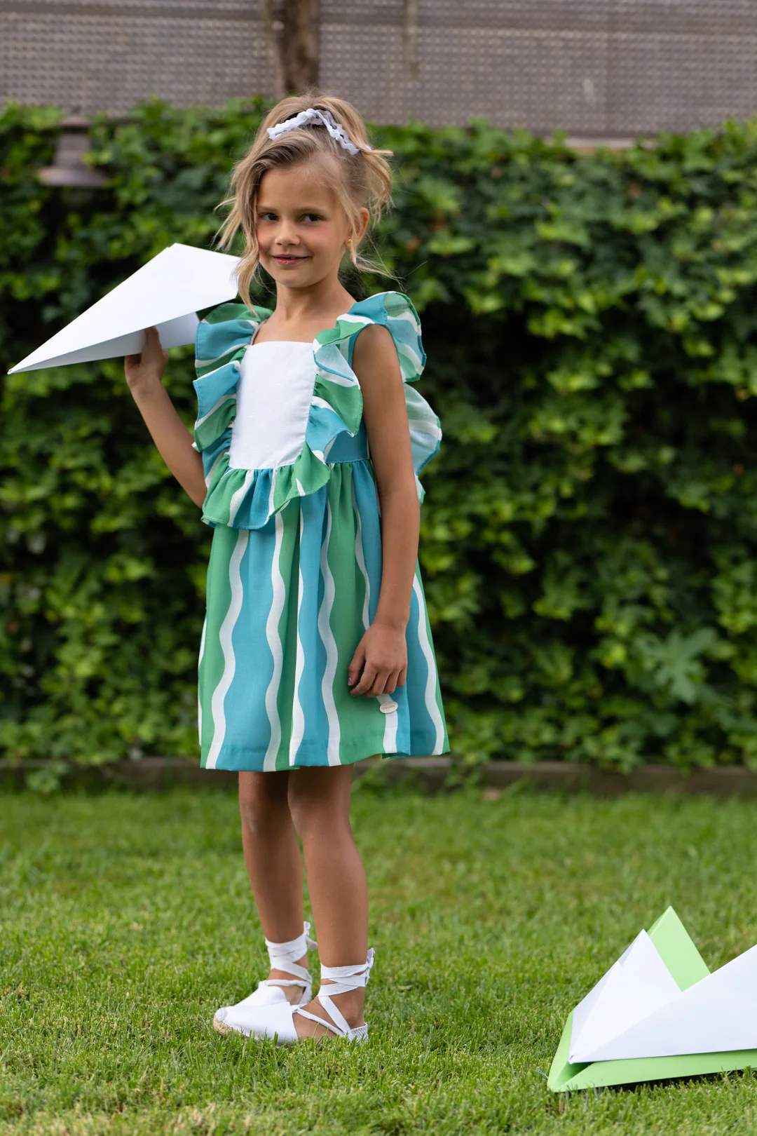 Vestido Estamado Oceano