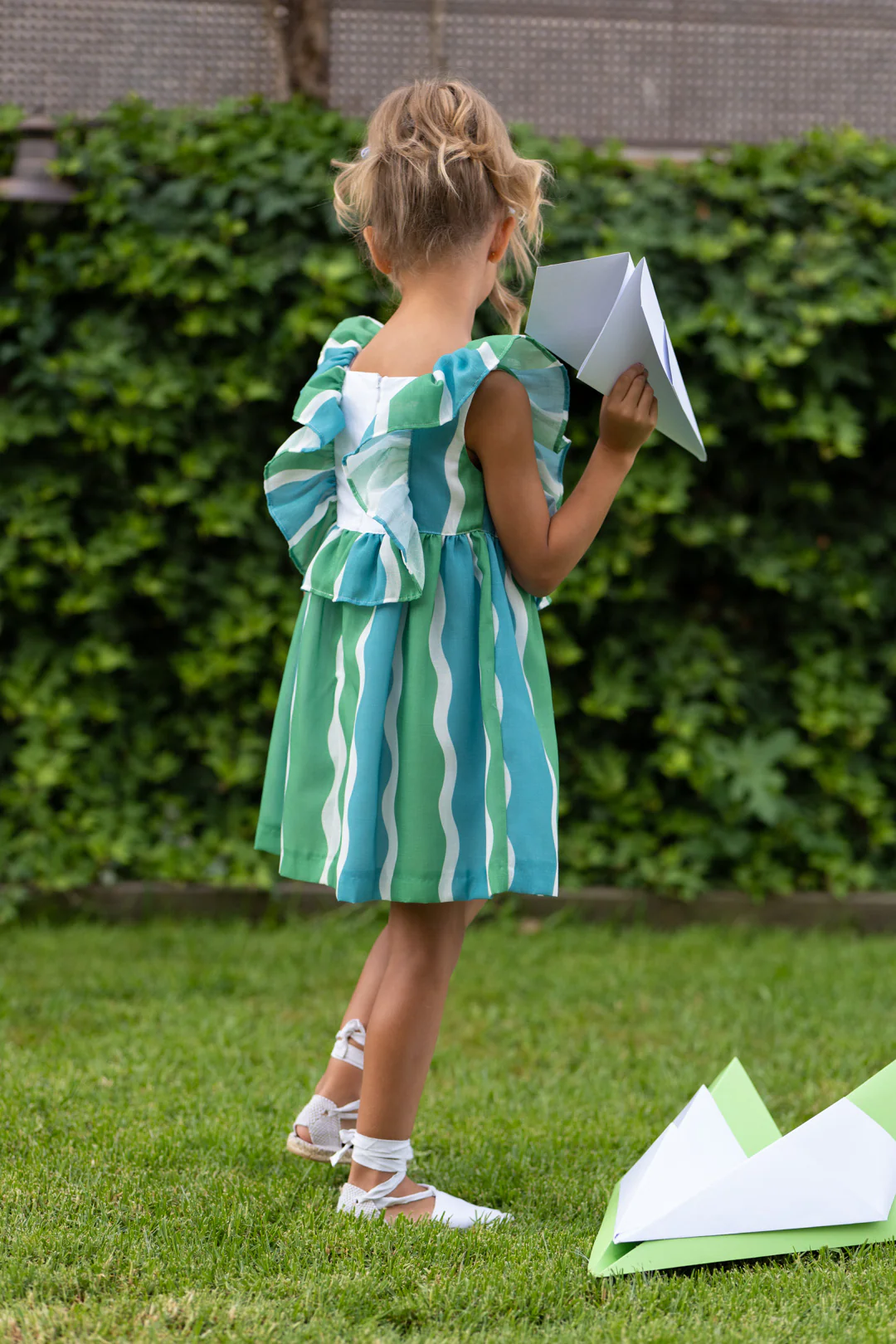 Vestido Estamado Oceano - Imagen 4