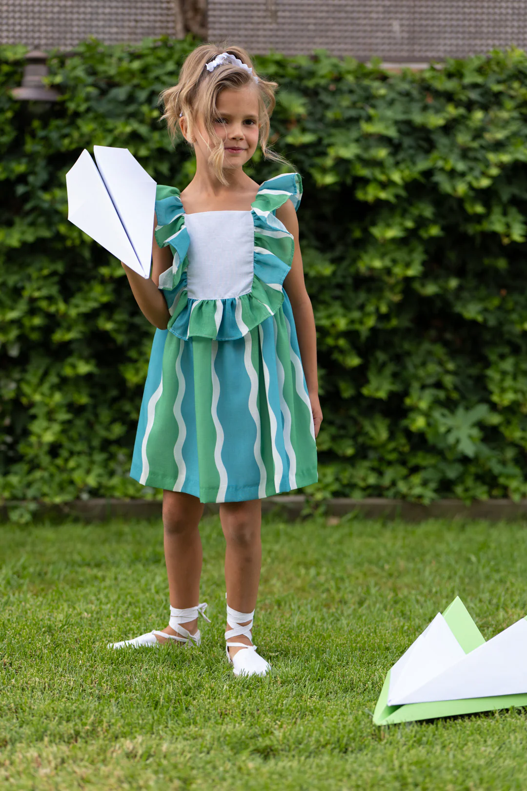 Vestido Estamado Oceano - Imagen 5