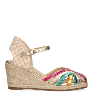 VALENCIANA PUNTA TIRAS ETIKA 20019 CASTILLO, MUJER MULTICOLOR