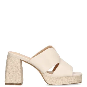 SANDALIA ZUECO ETIKA 30009 ARGAGA, MUJER BEIGE