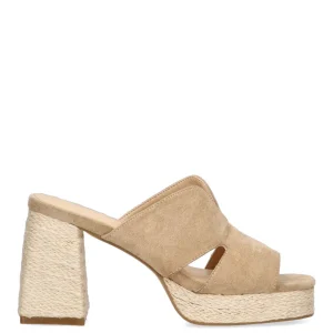 SANDALIA ZUECO ETIKA 30009 ARGAGA, MUJER TAUPE