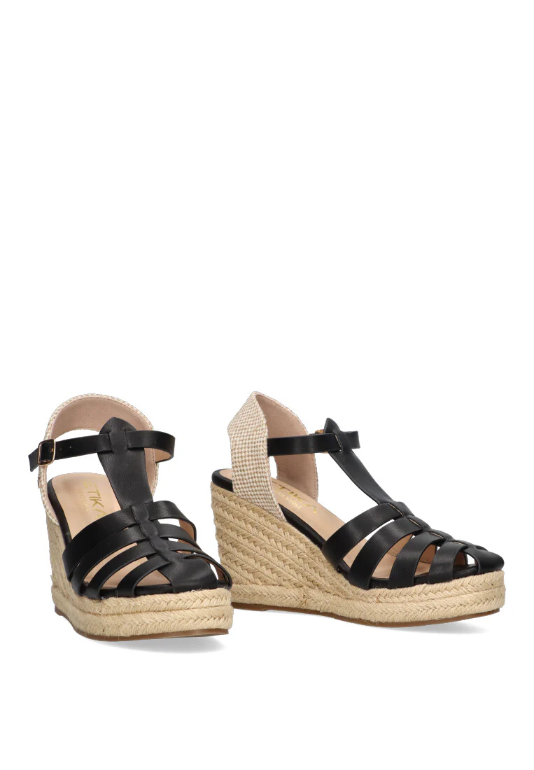 CUÑA ROMANA ETIKA 20003 PUNTA PALOMA, MUJER NEGRO - Imagen 6