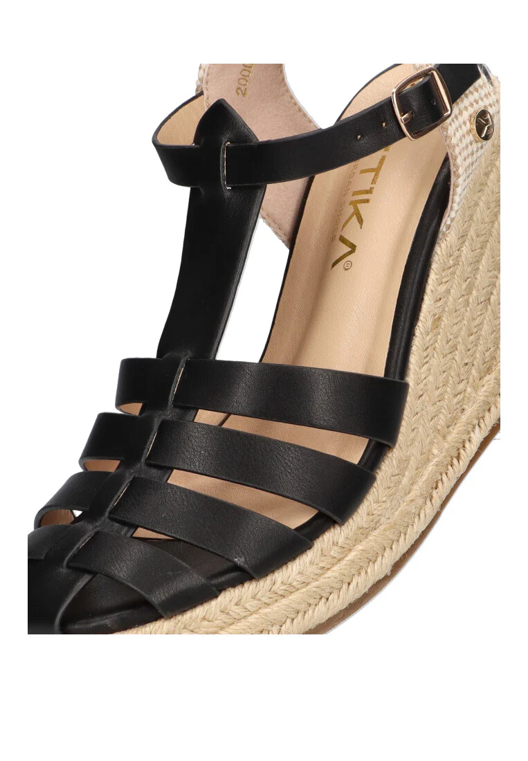 CUÑA ROMANA ETIKA 20003 PUNTA PALOMA, MUJER NEGRO - Imagen 7