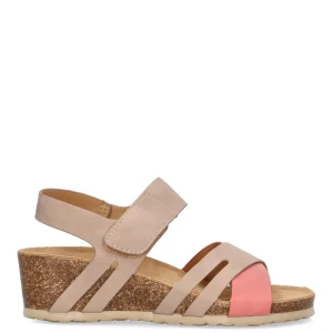 SANDALIA BIO CRUZADA ARMONY 20032 AGIA, MUJER CORAL