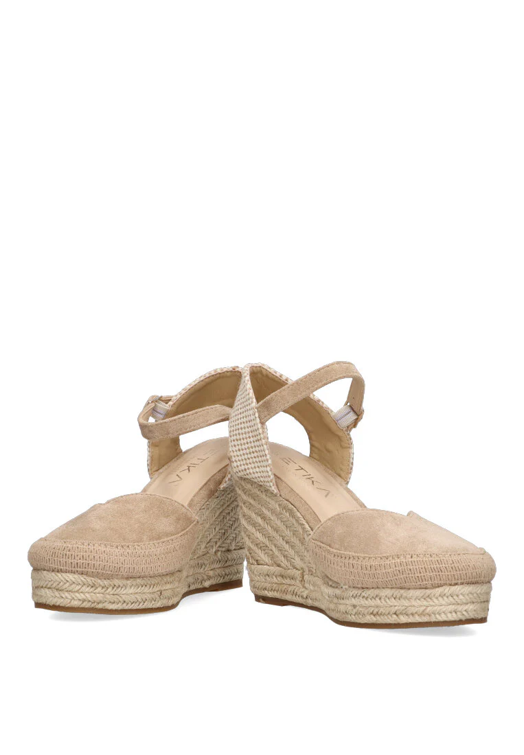 VALENCIANA BORDADO PUNTA ETIKA 20002 ALTA SAURA, MUJER BEIGE - Imagen 6