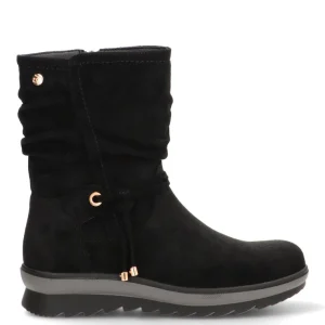 BOTIN ARRUGADO ANGER 02 11112 ETIKA, MUJER NEGRO