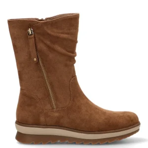 BOTIN ANTELINA CREMALLERA CAMELIA 11115 ETIKA, MUJER CAMEL