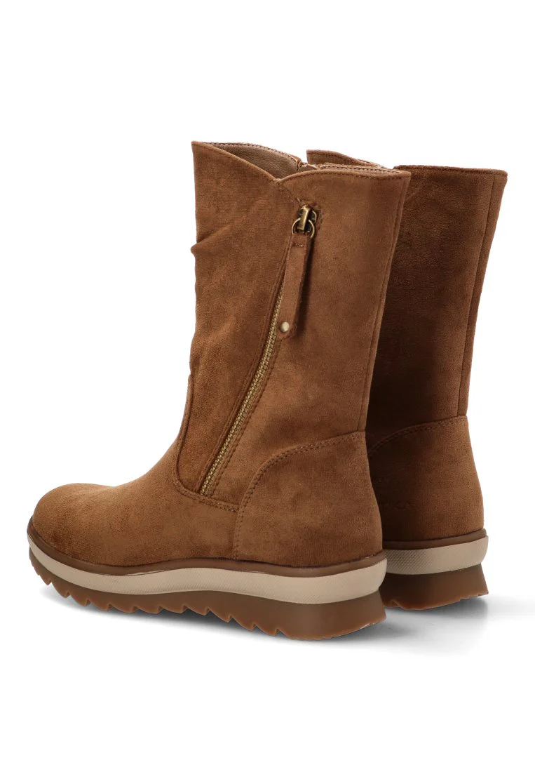 BOTIN ANTELINA CREMALLERA CAMELIA 11115 ETIKA, MUJER CAMEL - Imagen 5