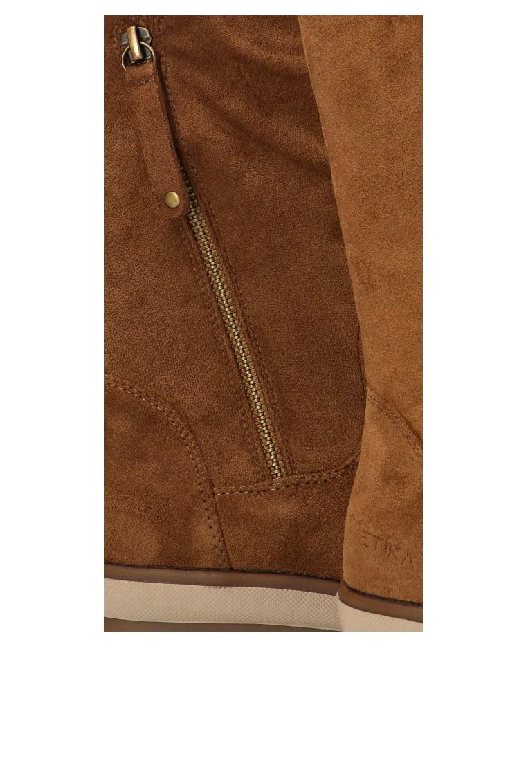 BOTIN ANTELINA CREMALLERA CAMELIA 11115 ETIKA, MUJER CAMEL - Imagen 7