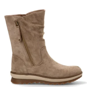 BOTIN ANTELINA CREMALLERA CAMELIA 11115 ETIKA, MUJER TAUPE