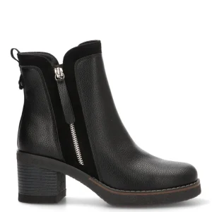 BOTIN CREMALLERA ANYA 32024 ETIKA, MUJER NEGRO
