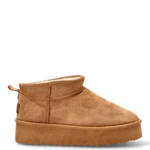 BOTIN BAJO PELO GIULIA 01  ETIKA 10912, MUJER CAMEL