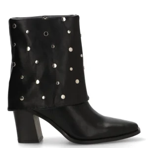 BOTIN TACHAS Y BRILLOS MIA 32016 ETIKA, MUJER NEGRO