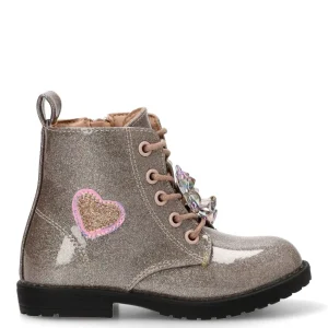 BOTIN MILITAR CORAZON KATIA 10619 ETIKA, NIÑA ROSA
