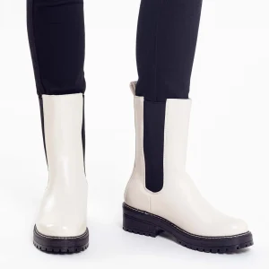 BOTIN CERRADO ELÁSTICO 10527 MINNEAPOLIS BEIGE