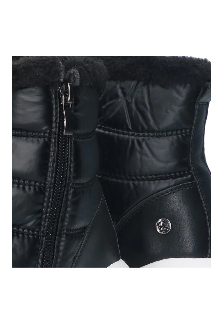 BOTIN ACOLCHADO CON PELO INT. ETIKA 22408 SOFIA, MUJER NEGRO - Imagen 7