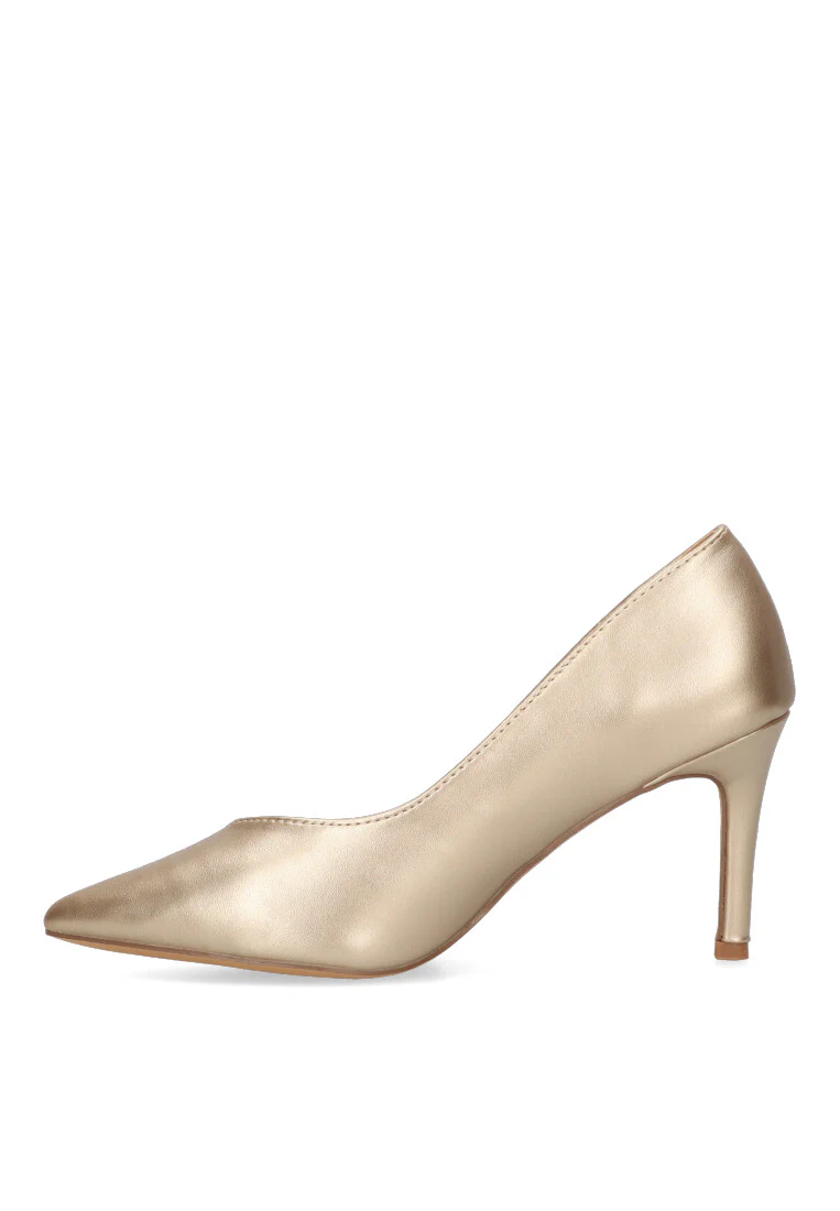 ZAPATO SALON 43302 LEITH 01 ORO MUJER - Imagen 4