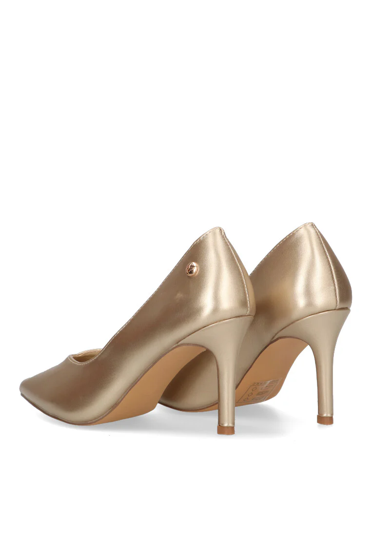 ZAPATO SALON 43302 LEITH 01 ORO MUJER - Imagen 5