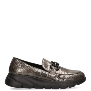 MOCASIN SERPIENTE 61103 LUBLIN 02 PLOMO MUJER