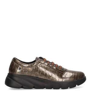 ZAPATILLA 61104 SERPIENTE LUBLIN 03 PLOMO MUJER