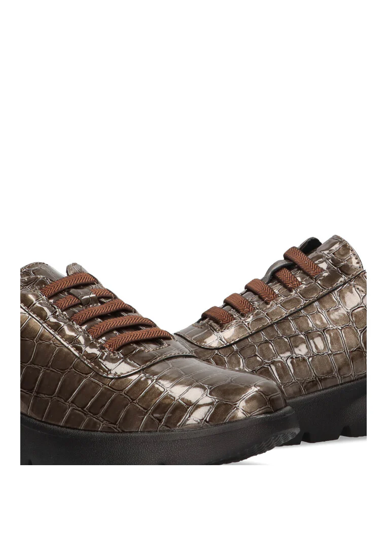 ZAPATILLA 61104 SERPIENTE LUBLIN 03 PLOMO MUJER - Imagen 7