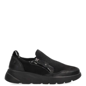 ZAPATILLA ANTE 61107 LUBLIN 06 NEGRO MUJER