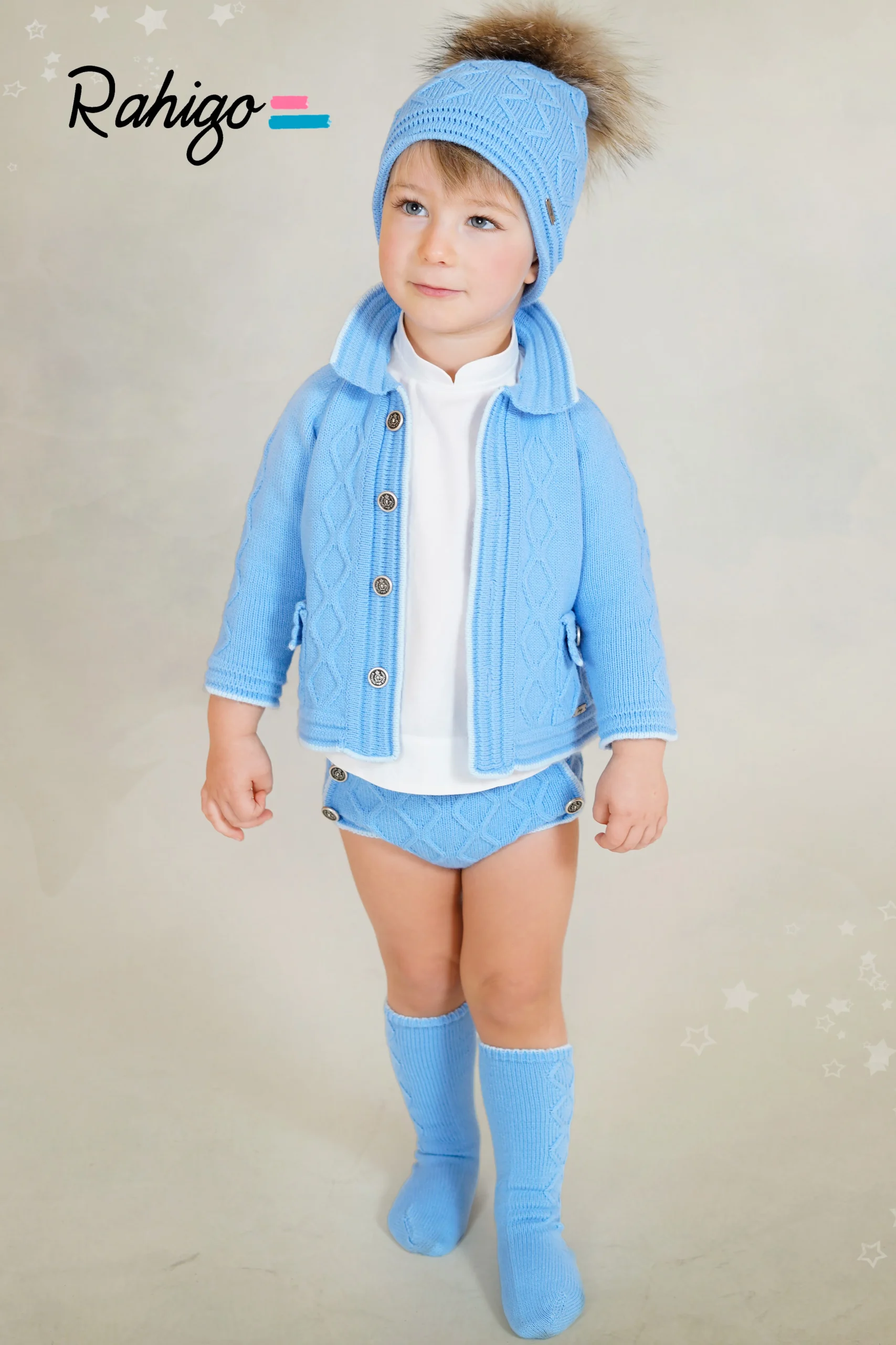 Conjunto 3 piezas Rahigo Principe Azul