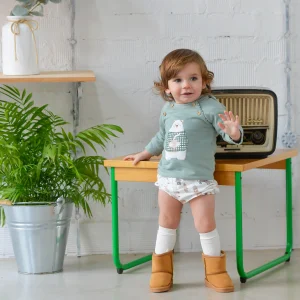 Conjunto Niño Corto Osito Invernal