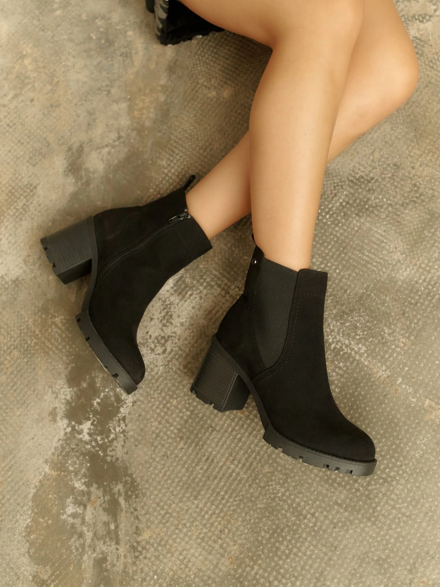 BOTIN ELASTICO 33304 ELBURG 02 NEGRO MUJER