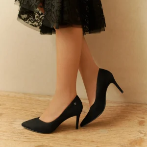 ZAPATO SALON 43302 LEITH 01 NEGRO MUJER