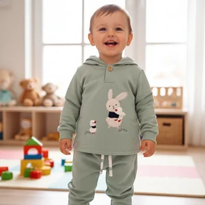 Conjunto Niño Conejito Cua