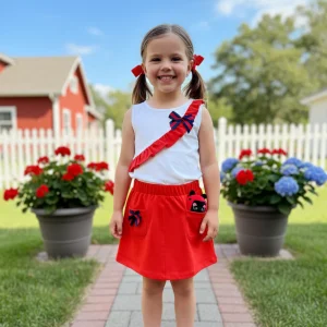 Conjunto Falda Volante Frances