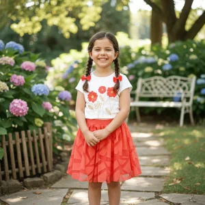 Conjunto Falda Flowers