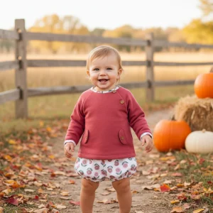 Conjunto Pololo Niño Flor De Invierno