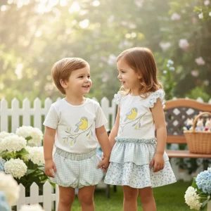 Conjunto Niña Vuelos De Primavera