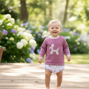 Conjunto Pololo Niño Perrito Globo