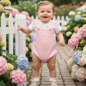 Conjunto Peto Rosa Rabbit