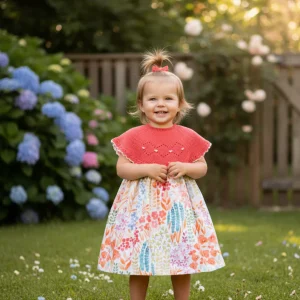 Vestido Coral Flores
