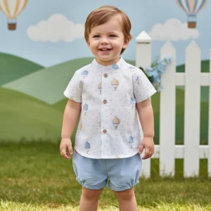 Conjunto Niño Ballon Blue