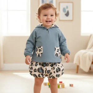 Conjunto Sudadera Niño Animal Print Cocote